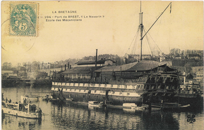 Le Navarin en 1854
